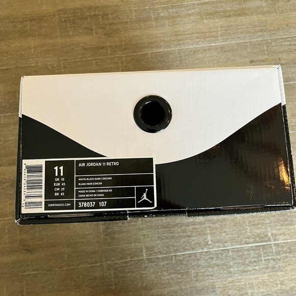 Air Jordan Retro 11 XI High Concord (378037-107) 2011 Men’s Size 11 Box - Picture 13 of 14
